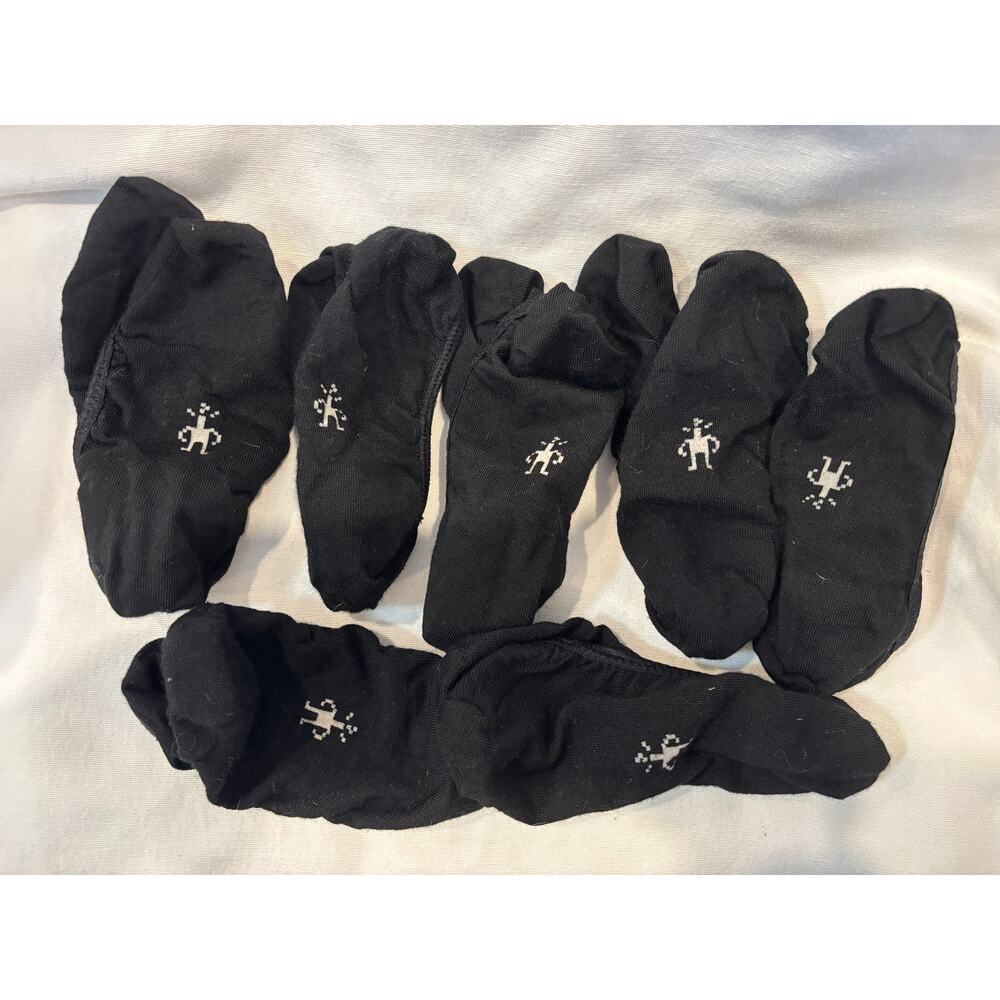 Smartwool Women’s everyday No-Show Socks Black 7 Pairs